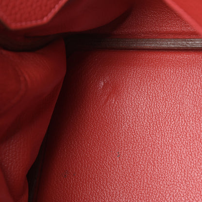 Hermes Taurillon Clemence JPG Shoulder Birkin II 42 Rouge Vif 13 of 15