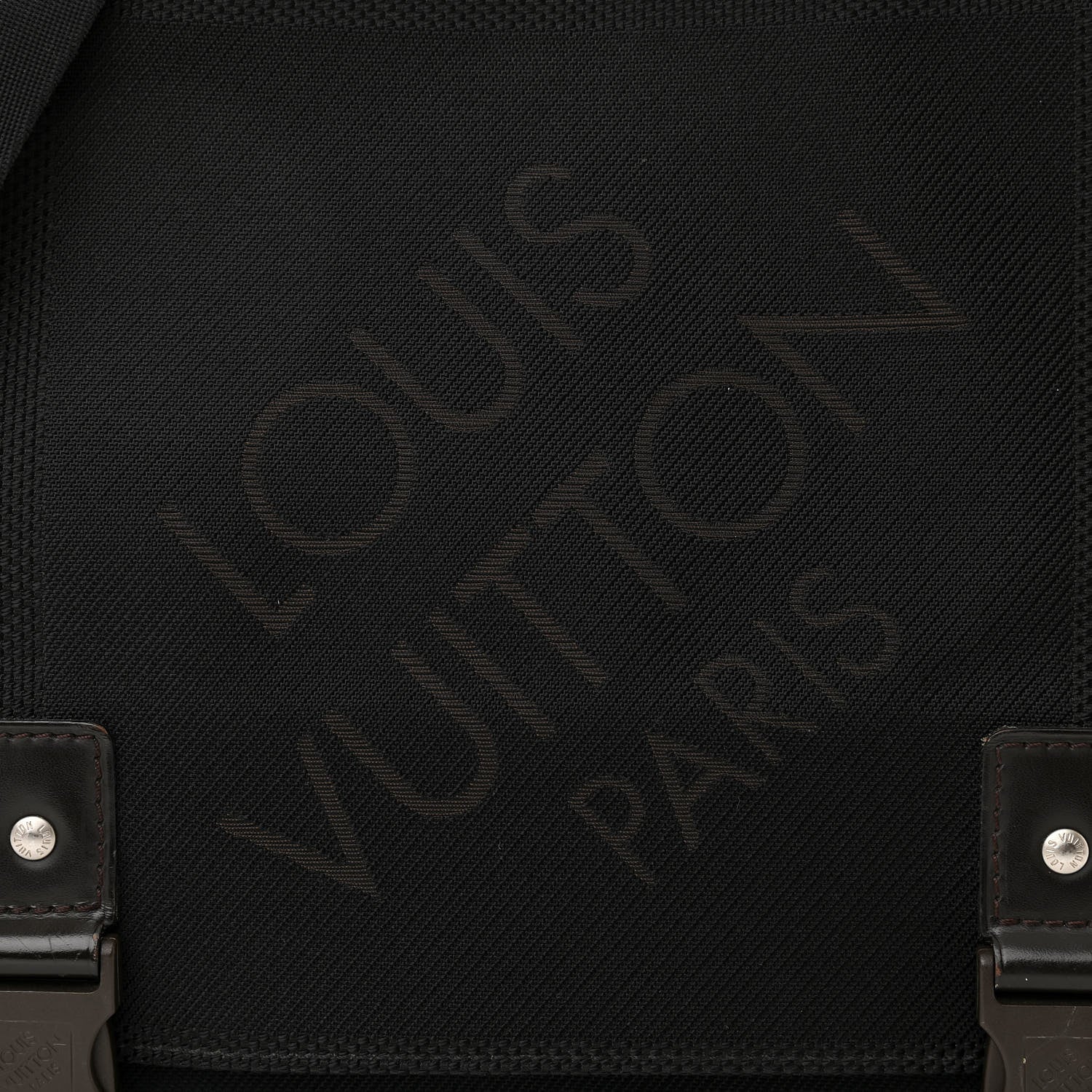 Louis Vuitton Damier Geant Loup Messenger Bag Black 6 of 12