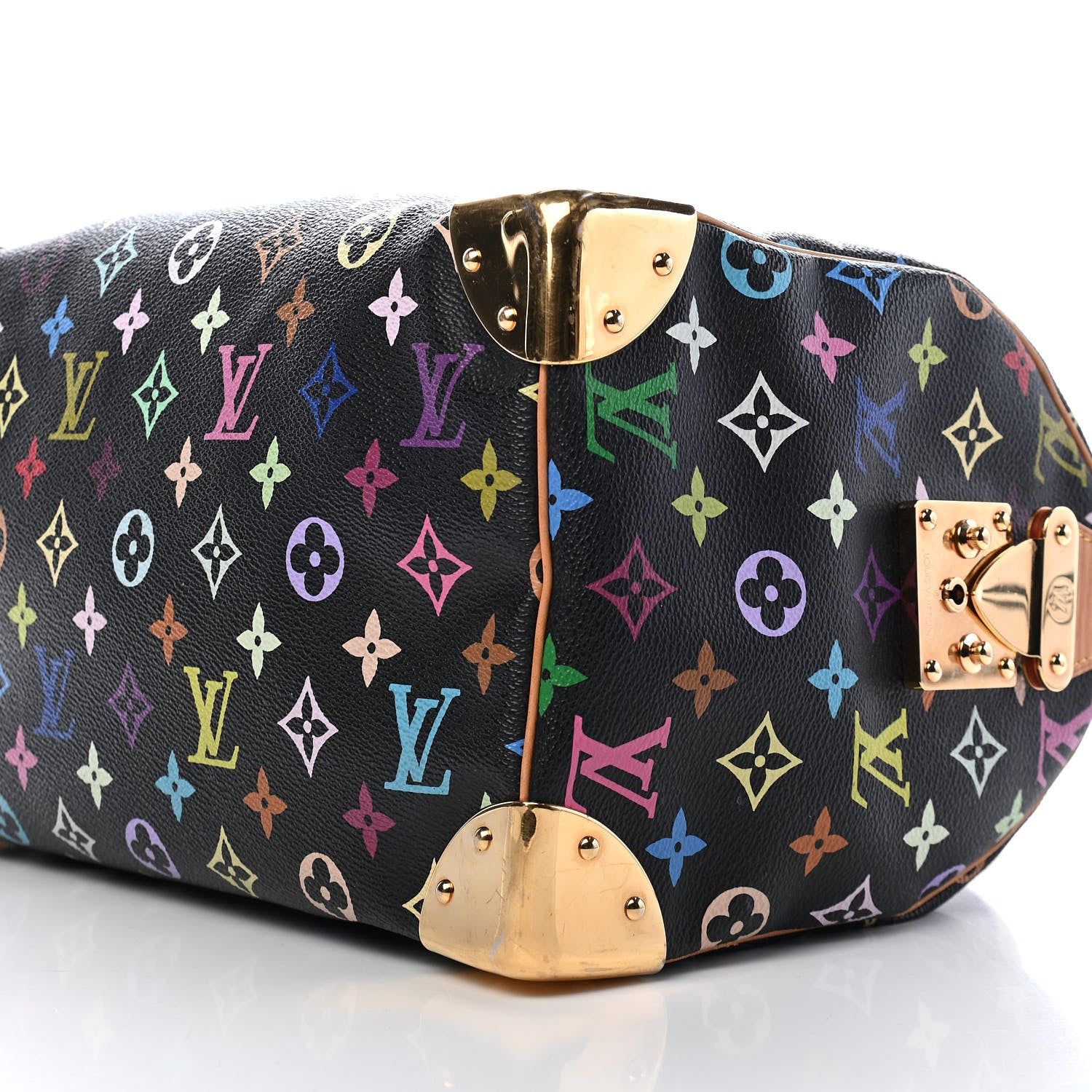 Louis Vuitton Monogram Multicolor Speedy 30 Black 8 of 8