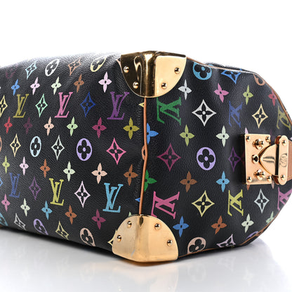 Louis Vuitton Monogram Multicolor Speedy 30 Black 8 of 8