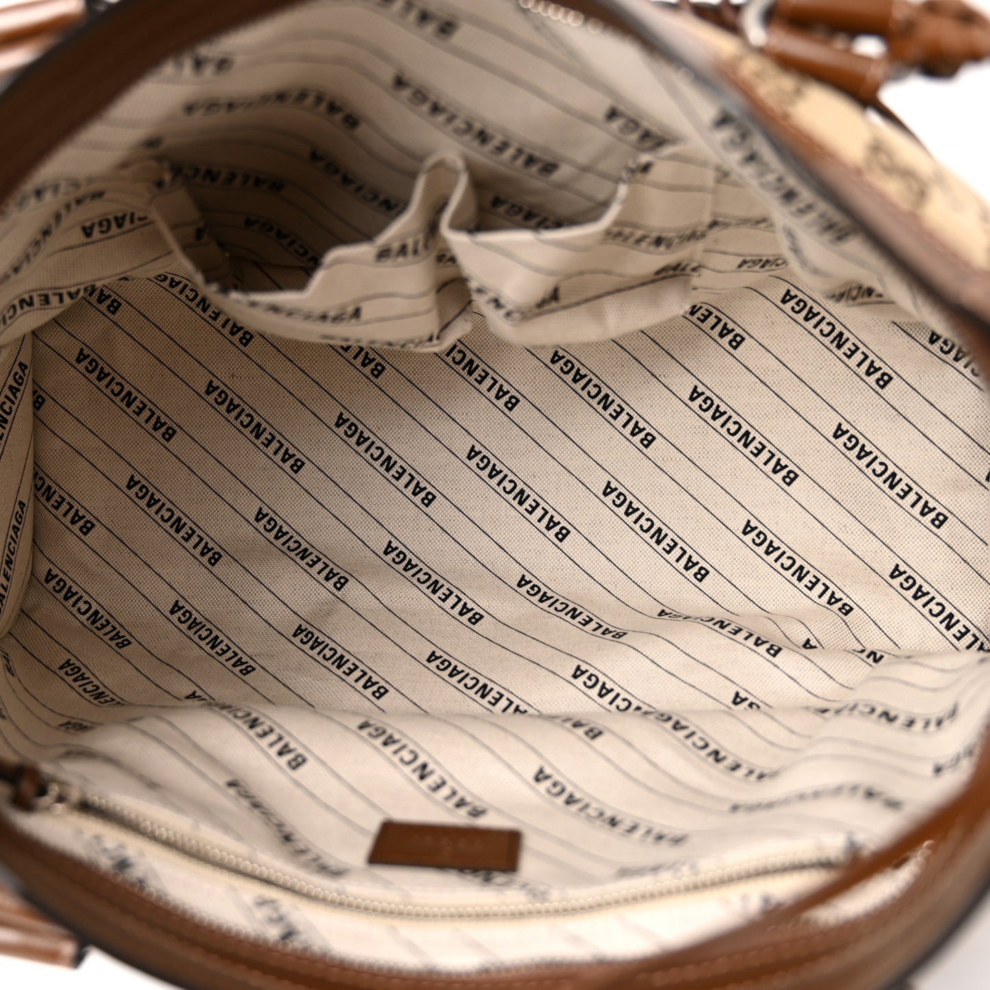 X GUCCI GG Monogram Azalea Calfskin Neo Classic Silver Hardware Medium City Beige Ebony Brown Sugar