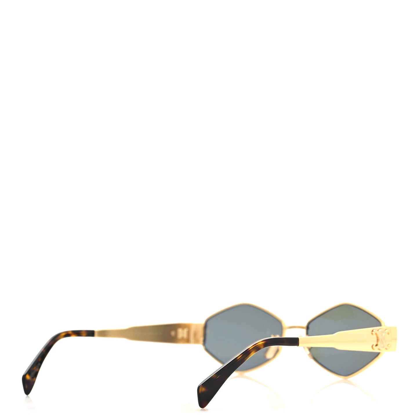 Metal Triomphe 02 Sunglasses CL40254U Gold Green