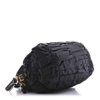 Prada Tessuto Nylon Gaufre Tote Black 4 of 10