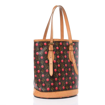 Louis Vuitton Monogram Cerises Bucket Bag 4 of 16
