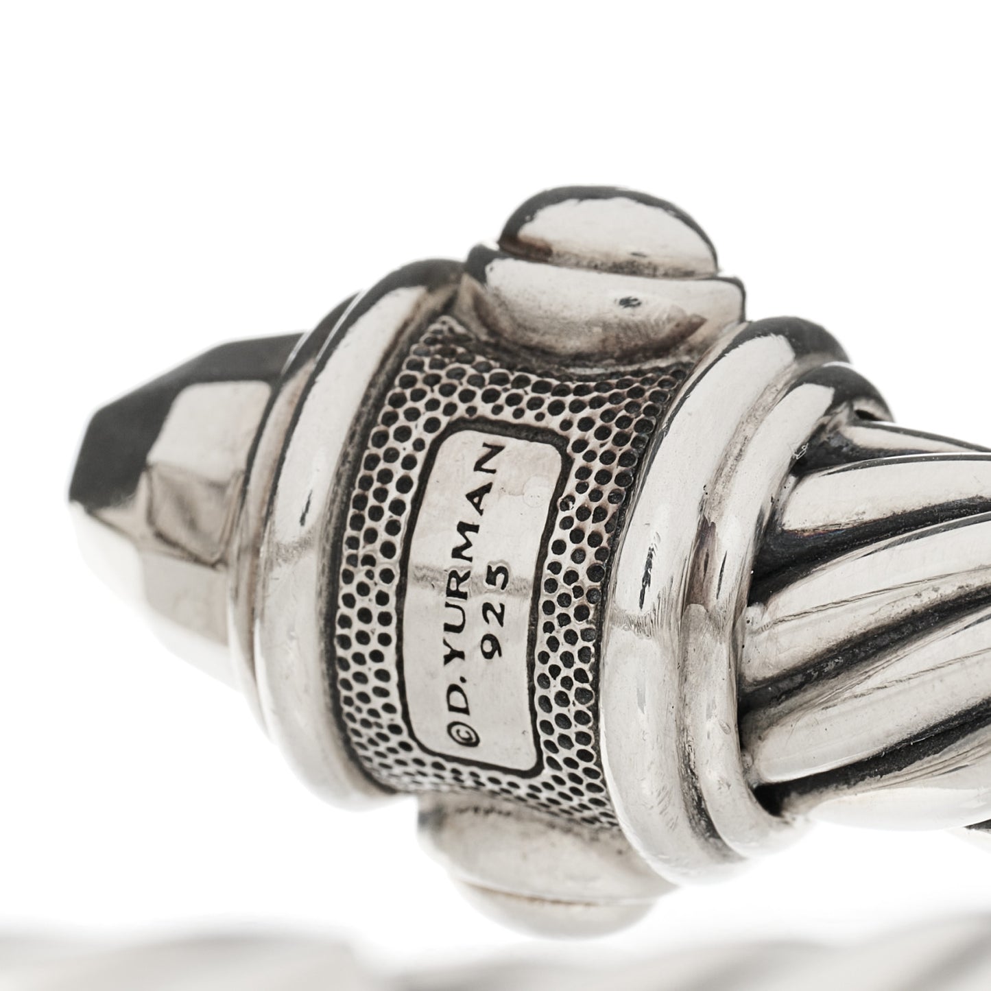 Sterling Silver 10mm Renaissance Cable Bracelet