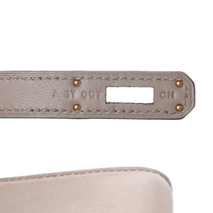 Hermes Swift Kelly Cut Clutch Pochette Gris Asphalt 7 of 8