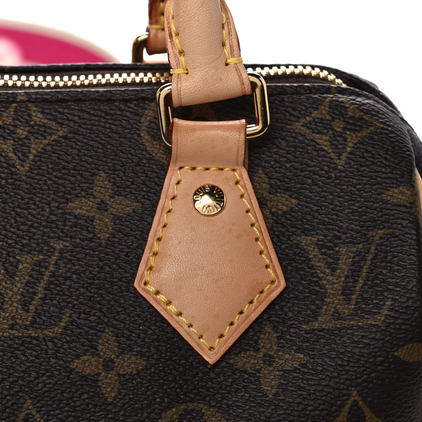 Monogram Speedy Bandouliere 20 Fuchsia