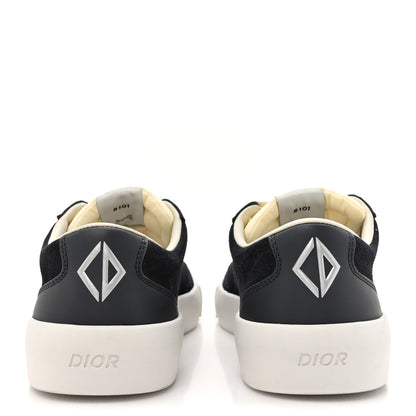 Christian Dior Suede Mens B101 Low Top Sneakers 44 Navy 5 of 10