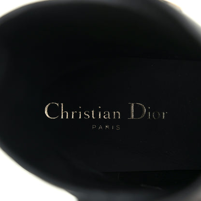 Christian Dior Calfskin Empreinte Ankle Boot 38 Black 7 of 12