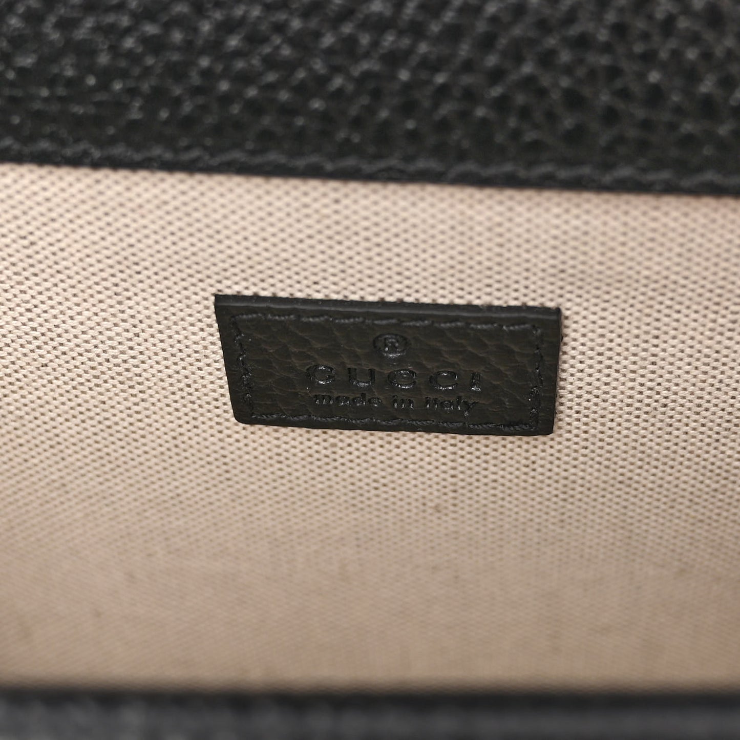 Calfskin Mini Dionysus Shoulder Bag Black