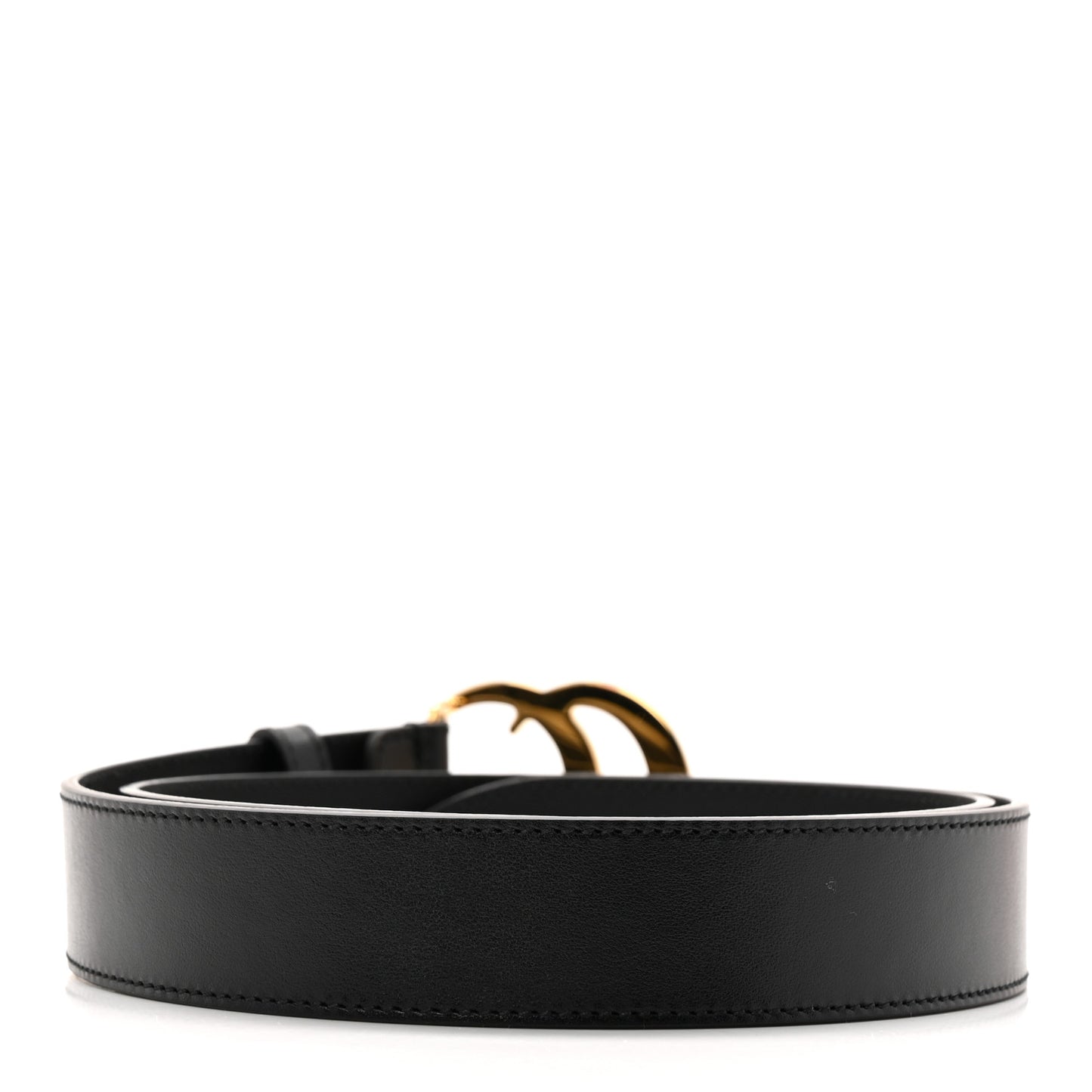 Calfskin Double G 40mm Belt 85 34 Black
