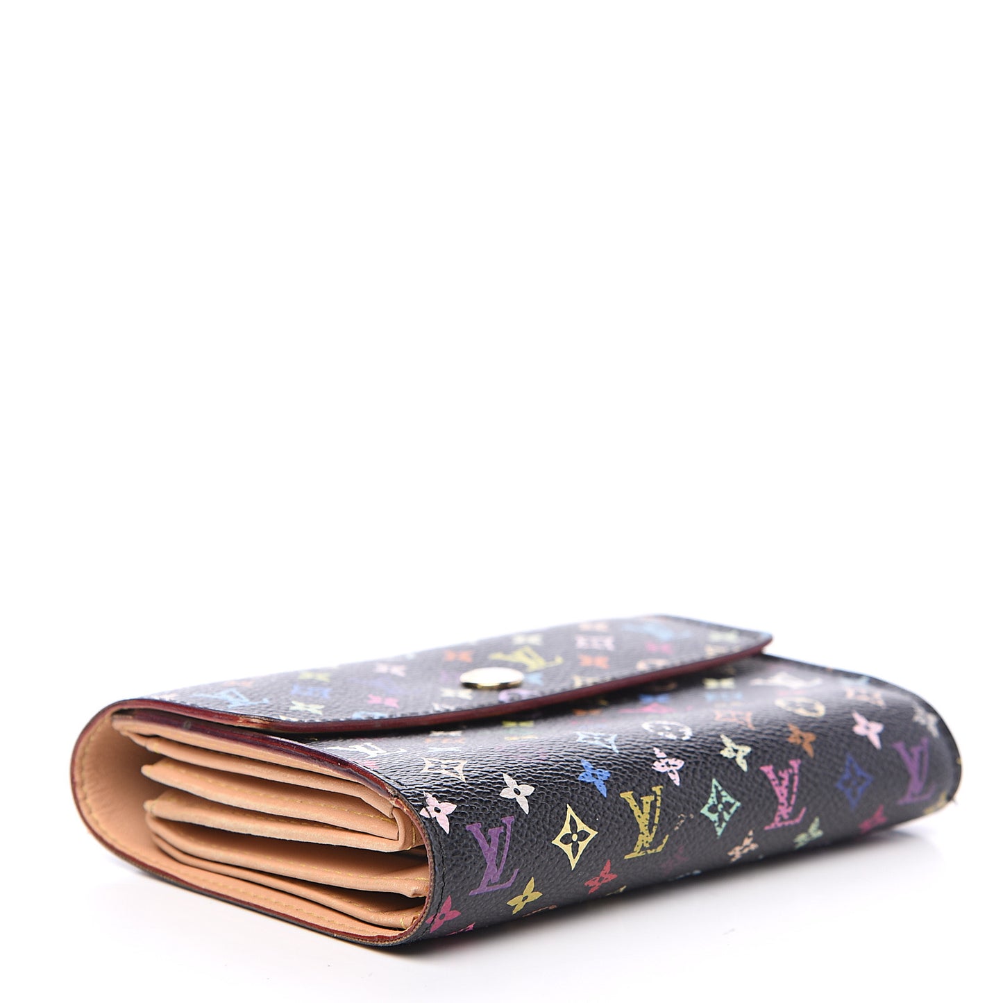 Monogram Multicolor Alexandra Wallet Black