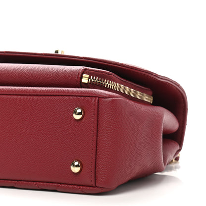 Chanel Caviar Quilted Mini Business Affinity Flap Burgundy 10 of 10