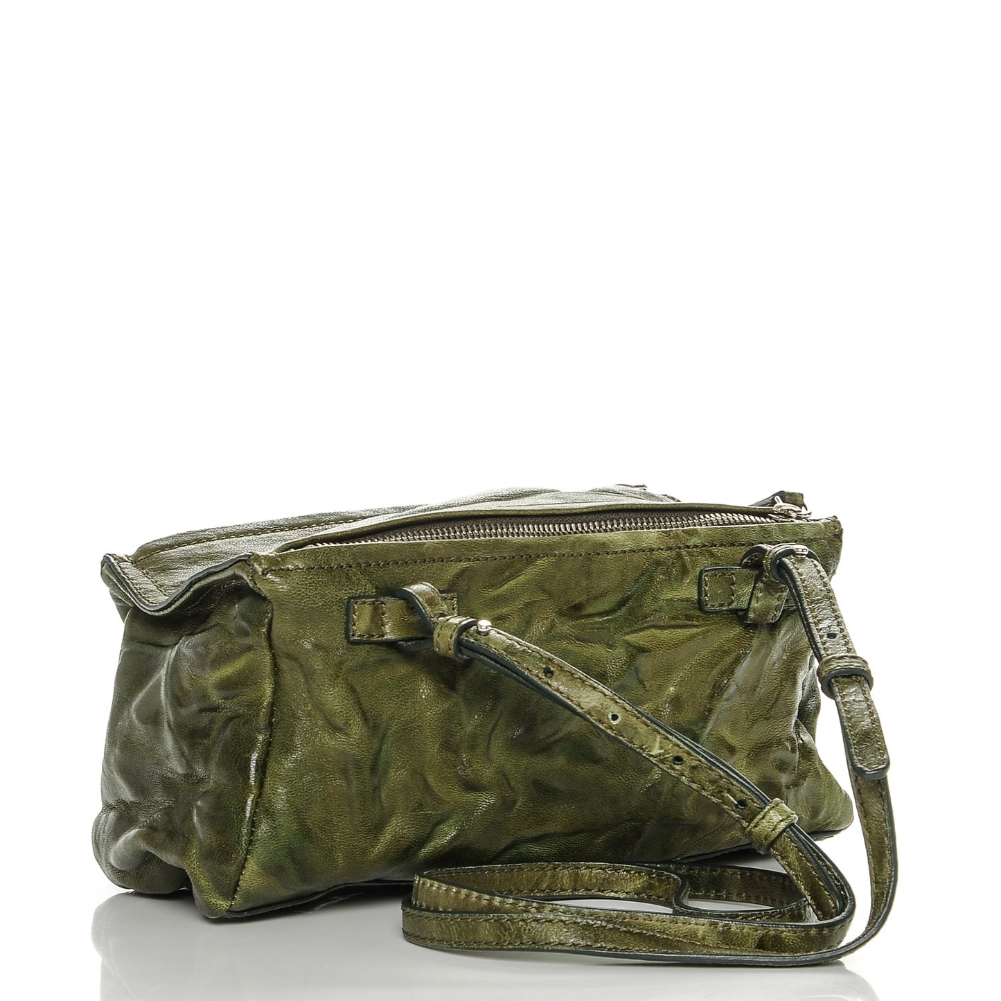 Tumbled Sheepskin Mini Pandora Khaki