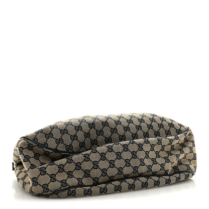 Gucci Monogram Medium Sukey Hobo Navy 3 of 12