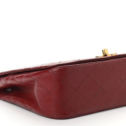 Chanel Lambskin Quilted Small Single Flap Bag Red 9 of 12
