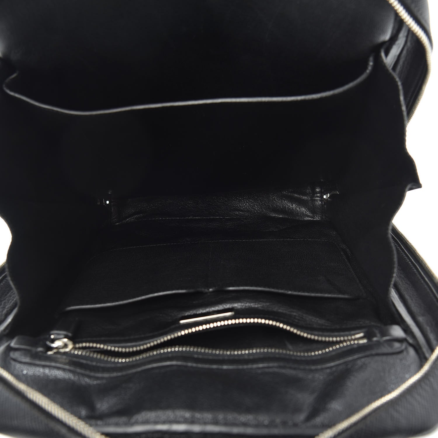 Prada Saffiano Cuir Briefcase Backpack Black 5 of 9