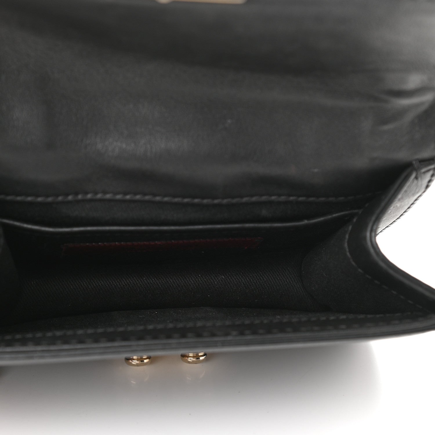 Valentino Garavani Vitello Small Glam Lock Rockstud Flap Black 5 of 9