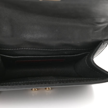 Valentino Garavani Vitello Small Glam Lock Rockstud Flap Black 5 of 9