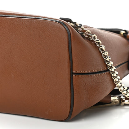 Chloe Suede Calfskin Mini Faye Backpack Tan 9 of 10