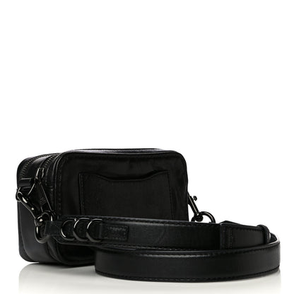 Marc Jacobs Supple Natural Grain Calfskin The Softshot 21 Bag Black 4 of 12