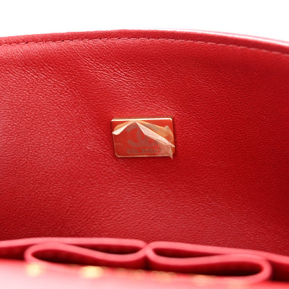Chanel Lambskin Quilted Small Double Flap Red 7 of 10