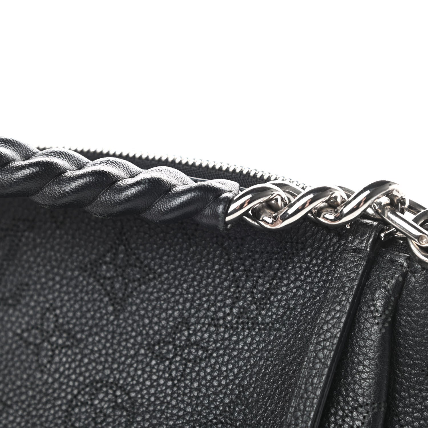 Louis Vuitton Mahina Babylone Chain BB Black 13 of 15
