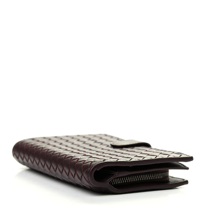 Bottega Veneta Nappa Intrecciato Continental Wallet Dark Barolo 3 of 7