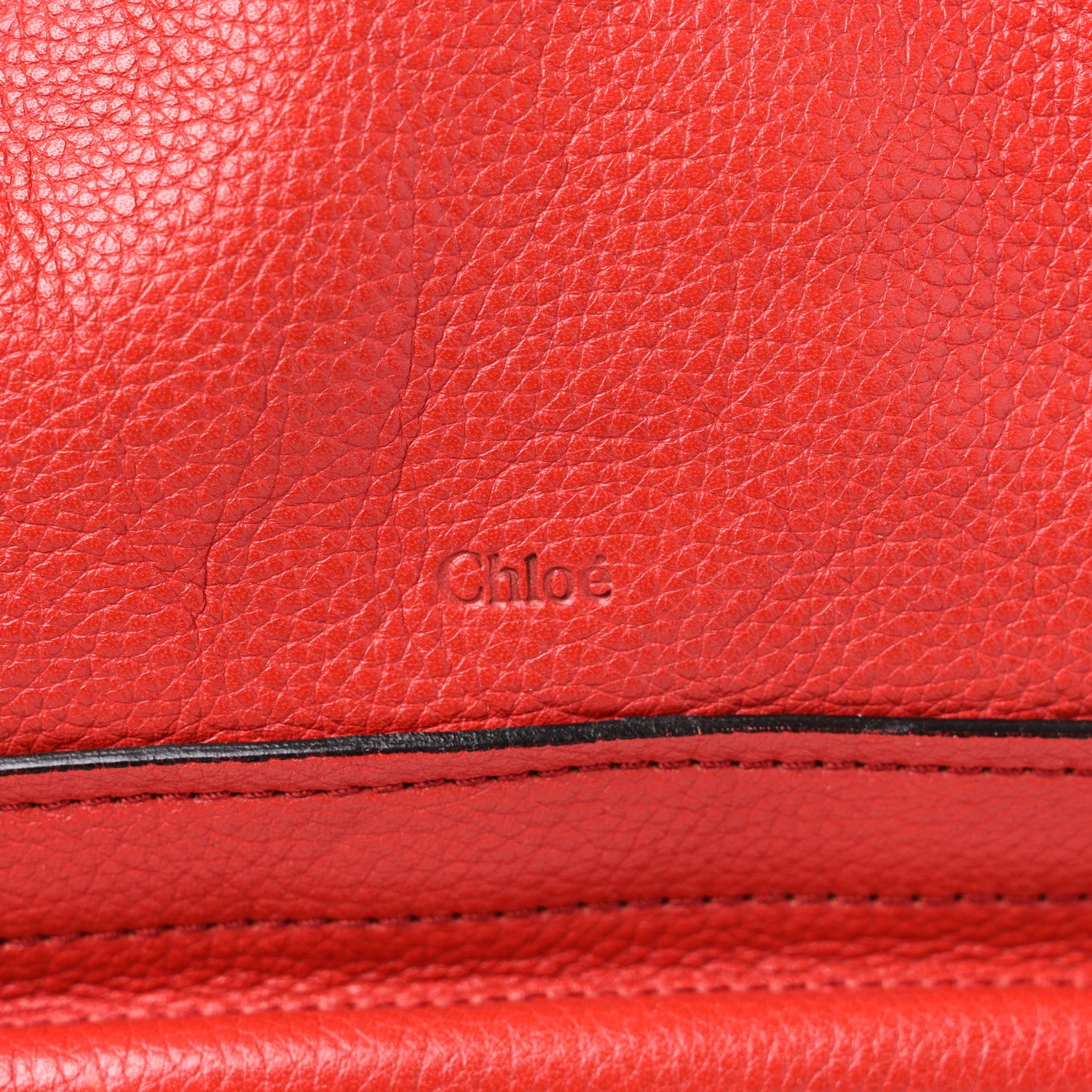 Chloe Calfskin Large Paraty Orange Mechanic 18 of 18