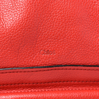 Chloe Calfskin Large Paraty Orange Mechanic 18 of 18