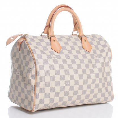Louis Vuitton Damier Azur Speedy 30 3 of 8