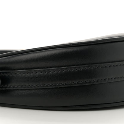 Prada Soft Calfskin Arque Shoulder Bag Black 9 of 10