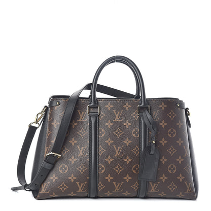 Louis Vuitton Monogram Soufflot MM Black 1 of 9