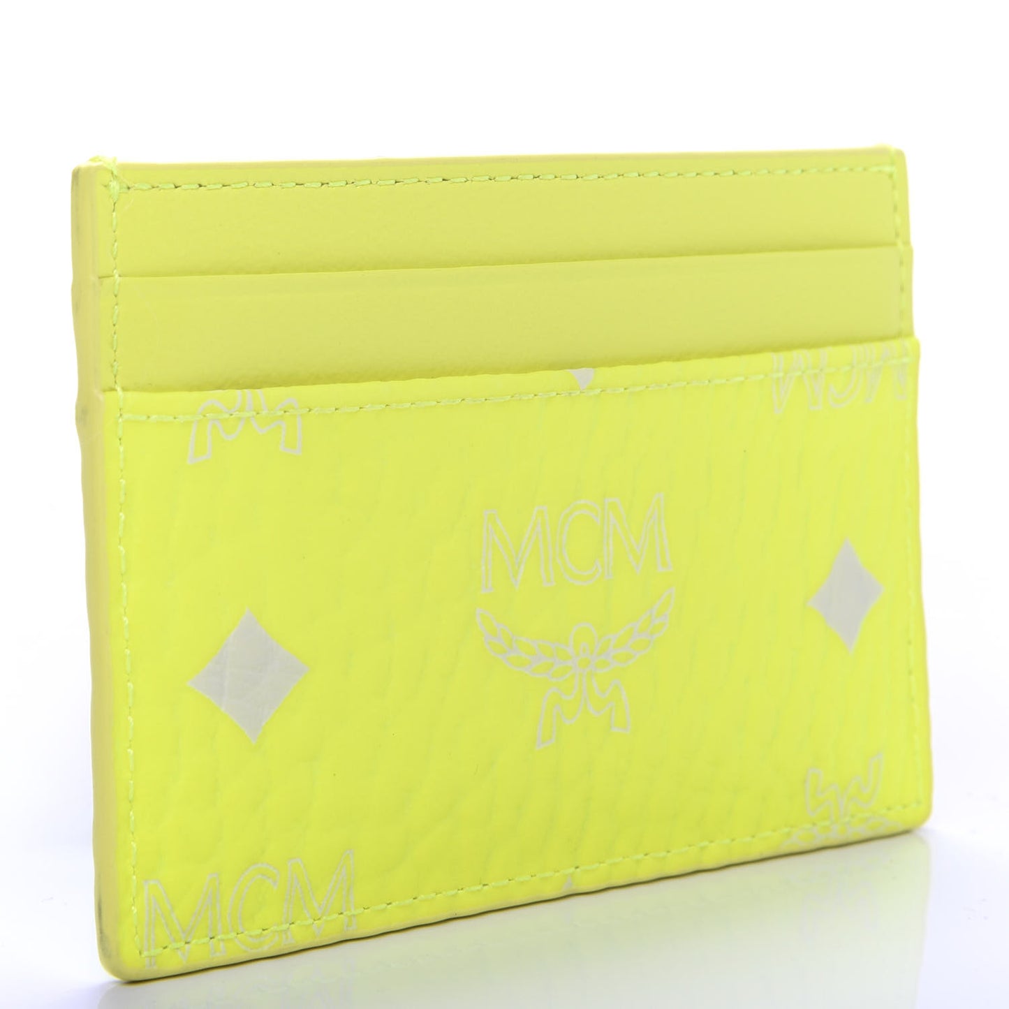 Visetos Card Case Neon Yellow