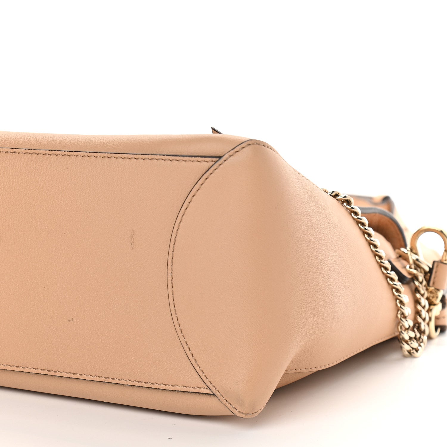 Chloe Calfskin Medium Faye Day Shoulder Bag Blush Nude 8 of 8
