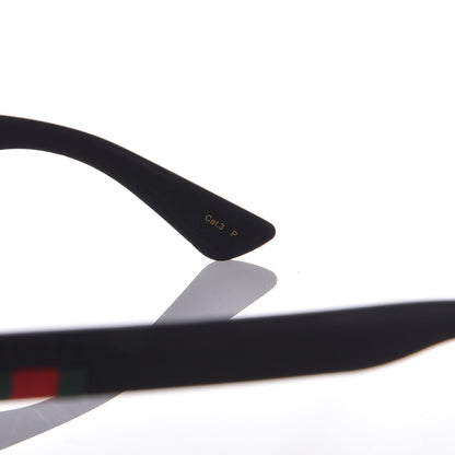 Gucci Web Square Frame GG0010S Sunglasses Grey 6 of 9