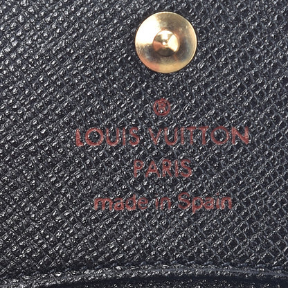 Louis Vuitton Epi Porte-Monnaie Simple Coin Purse Black 6 of 7