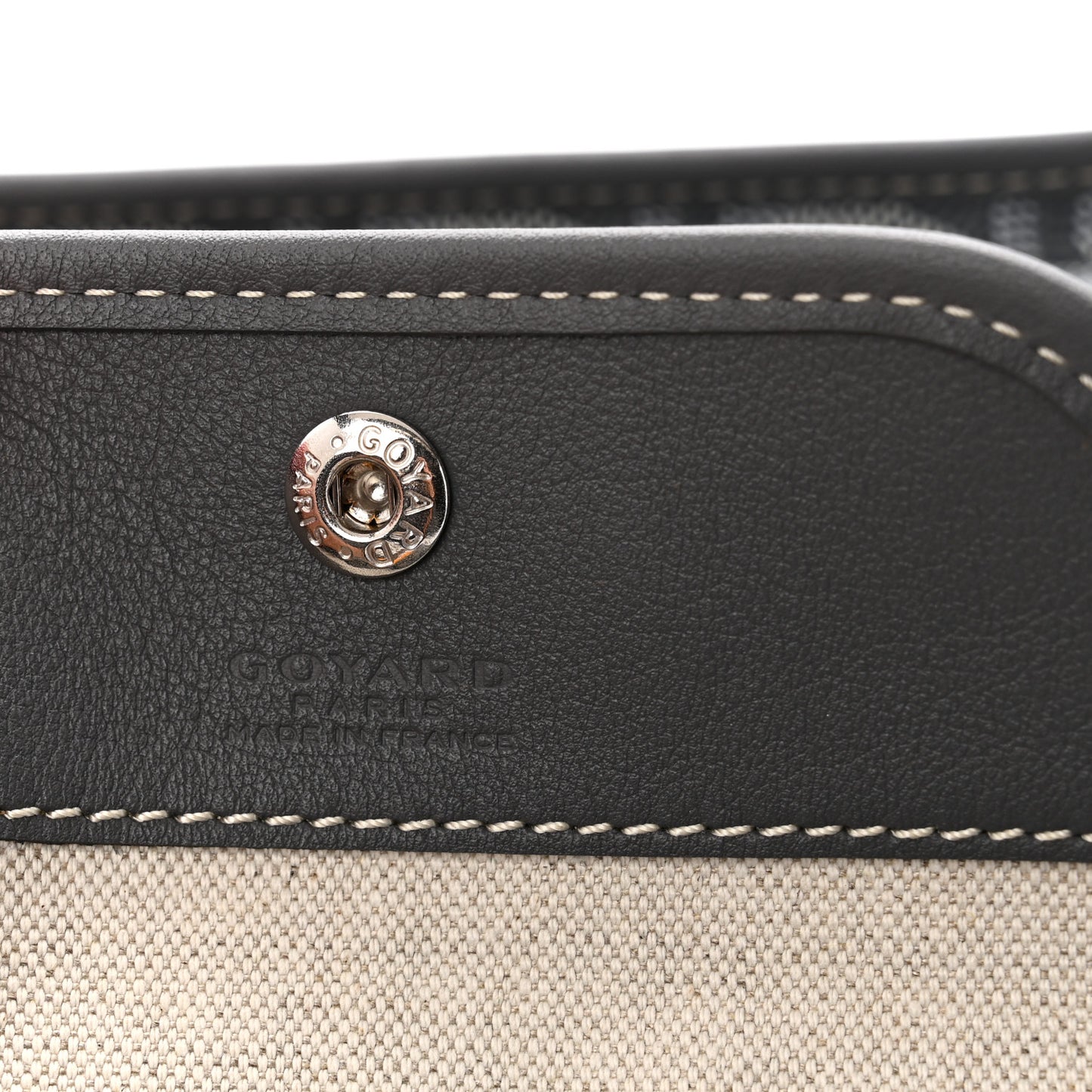 Goyardine Reversible Mini Anjou Grey