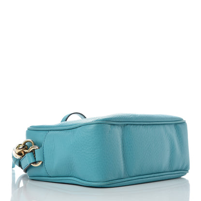 Gucci Pebbled Calfskin Small Soho Disco Bag Deep Cobalt 4 of 12