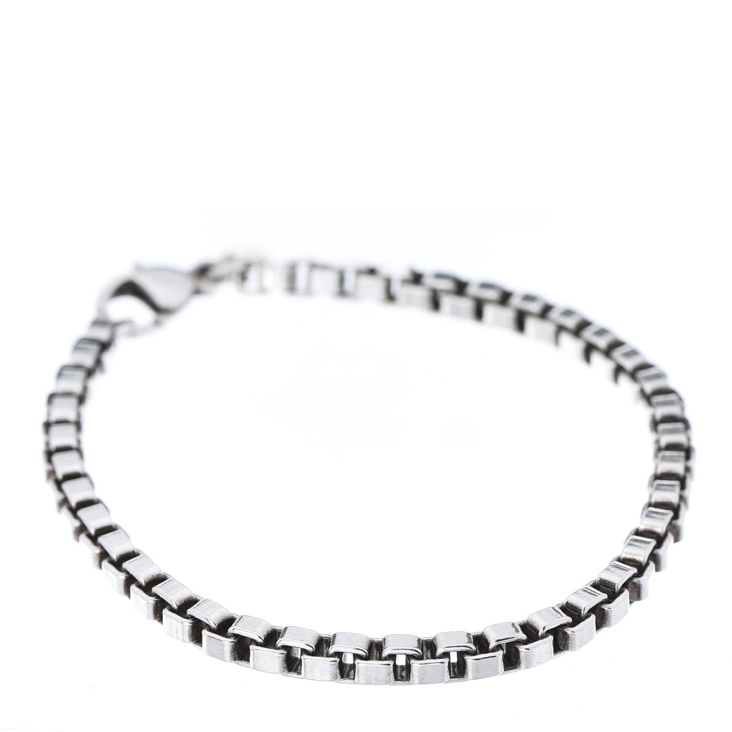 Sterling Silver 4mm Venetian Link Bracelet