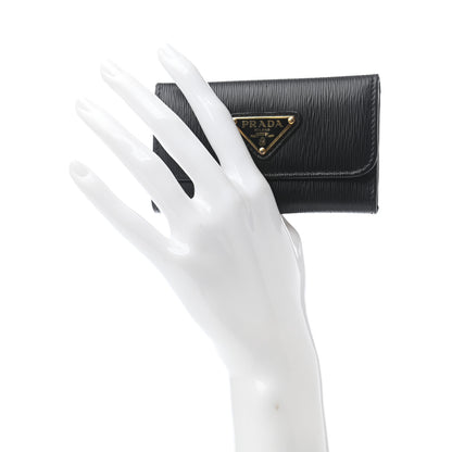 Prada Vitello Move 6 Key Holder Black 2 of 8