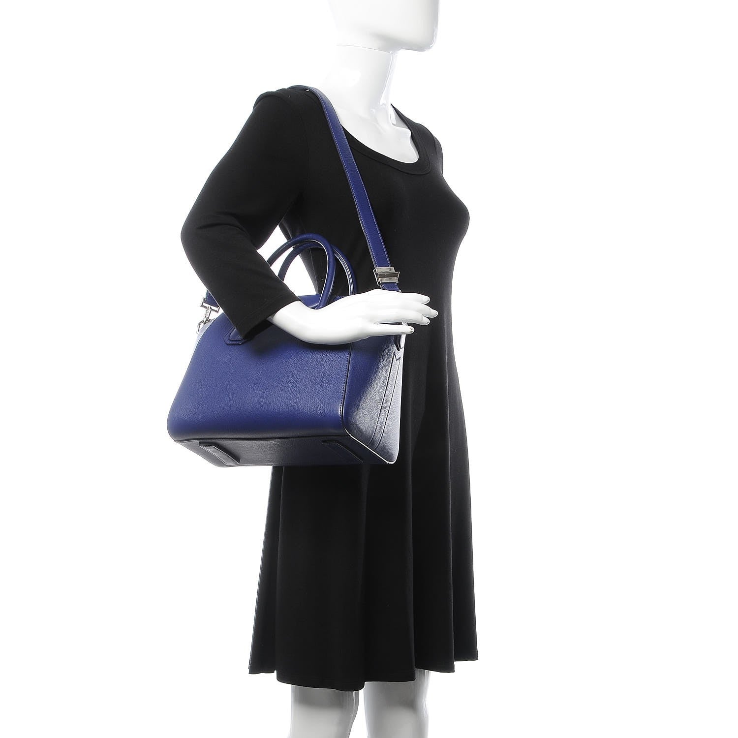 Givenchy Sugar Goatskin Small Antigona Cobalt Blue 2 of 12