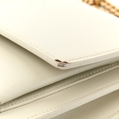 Saint Laurent Calfskin Medium Monogram Sunset Crema Soft 20 of 25