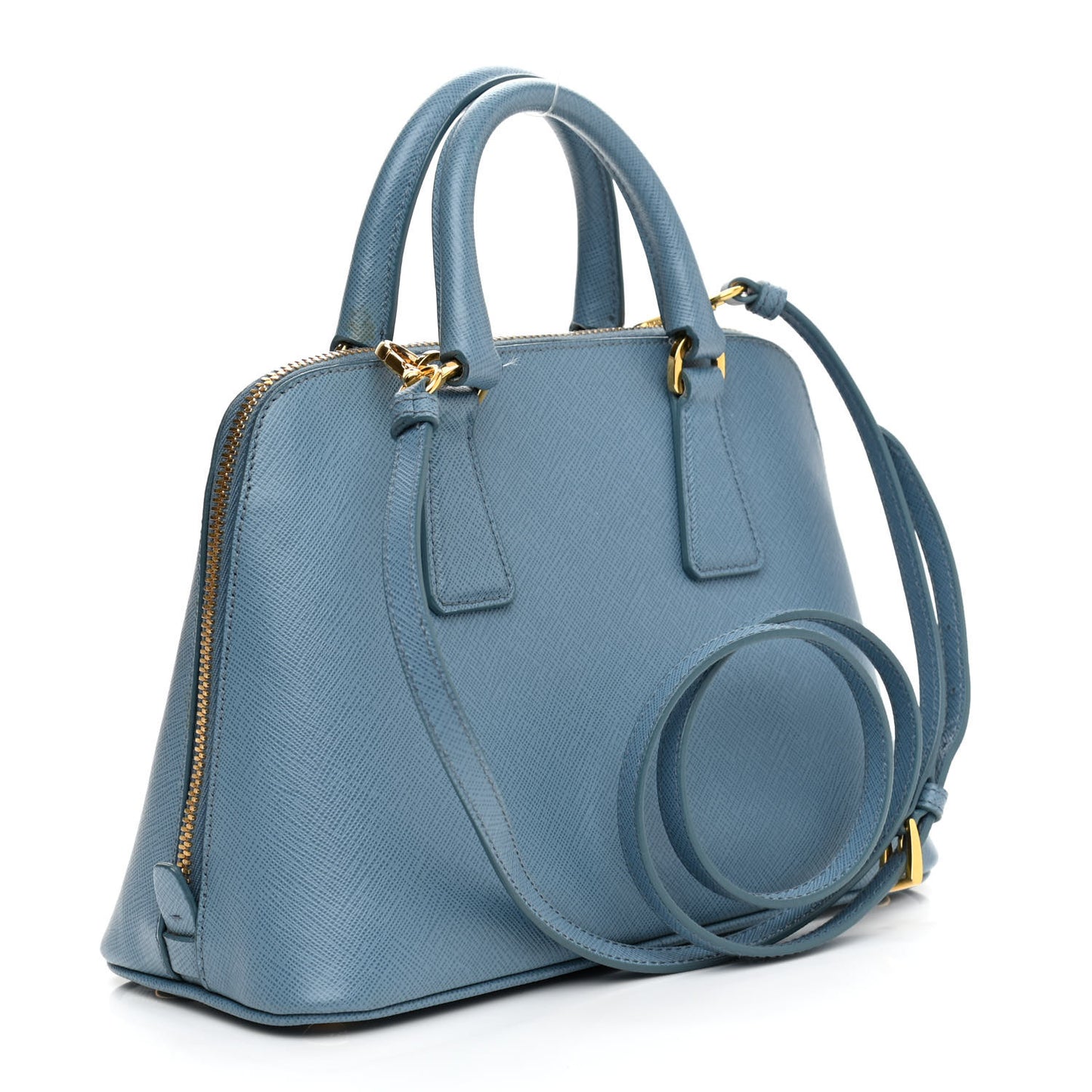 Saffiano Lux Small Promenade Tote Aviazione