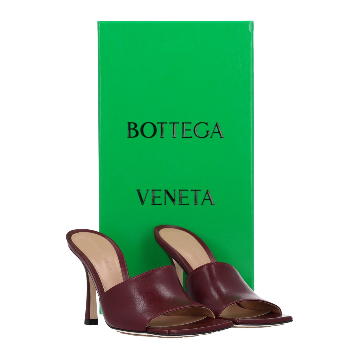 Lambskin Stretch Mule Sandals 35 Barolo