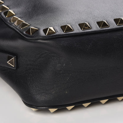 Valentino Garavani Calfskin Rockstud Camera Crossbody Bag Black 7 of 7