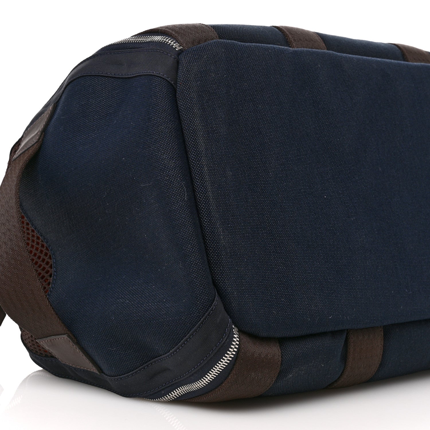 Hermes Fabric Carrying Dog Bag Navy 8 of 10