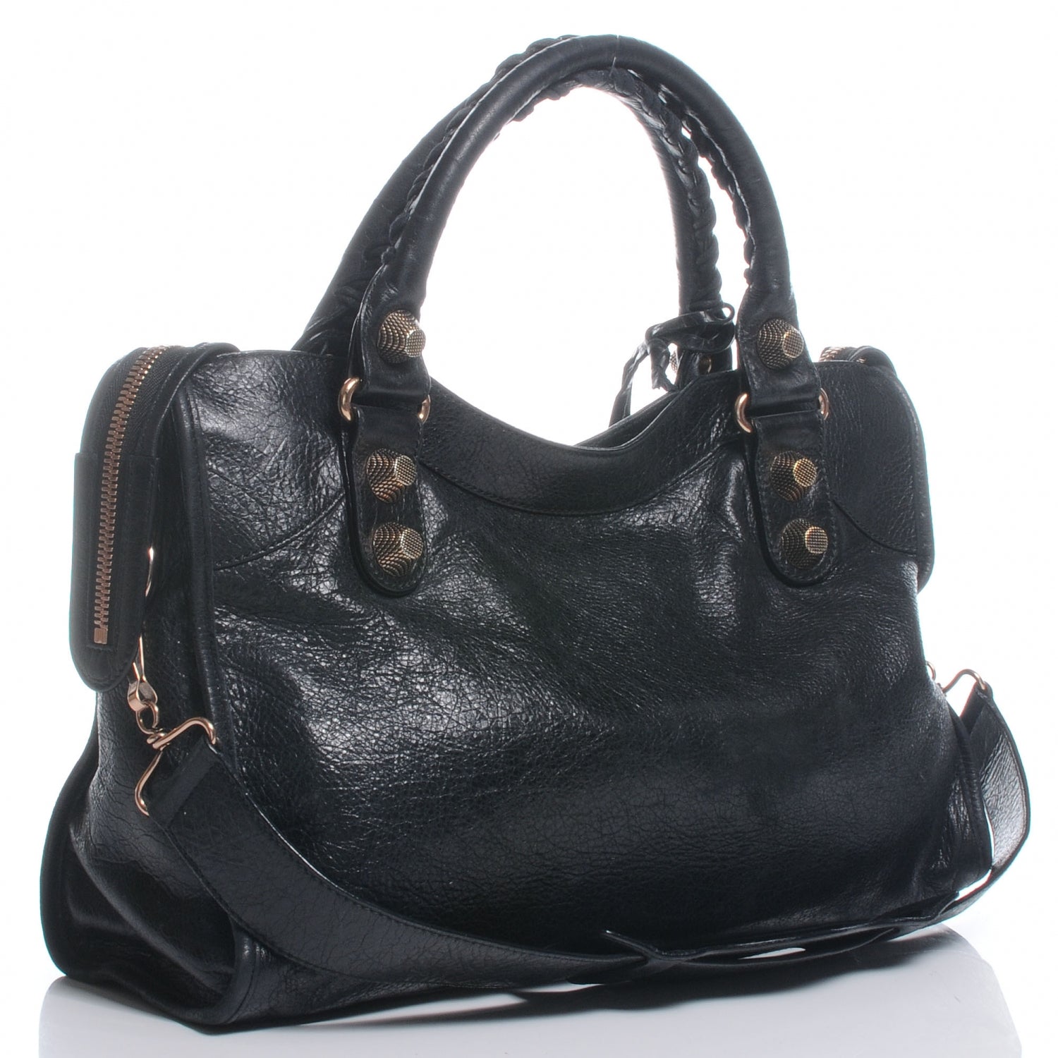 Balenciaga Agneau Giant 21 Rose Gold Hardware City Black 3 of 8