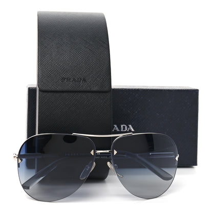 Prada Metal Aviator Sunglasses SPR530 Blue 7 of 7