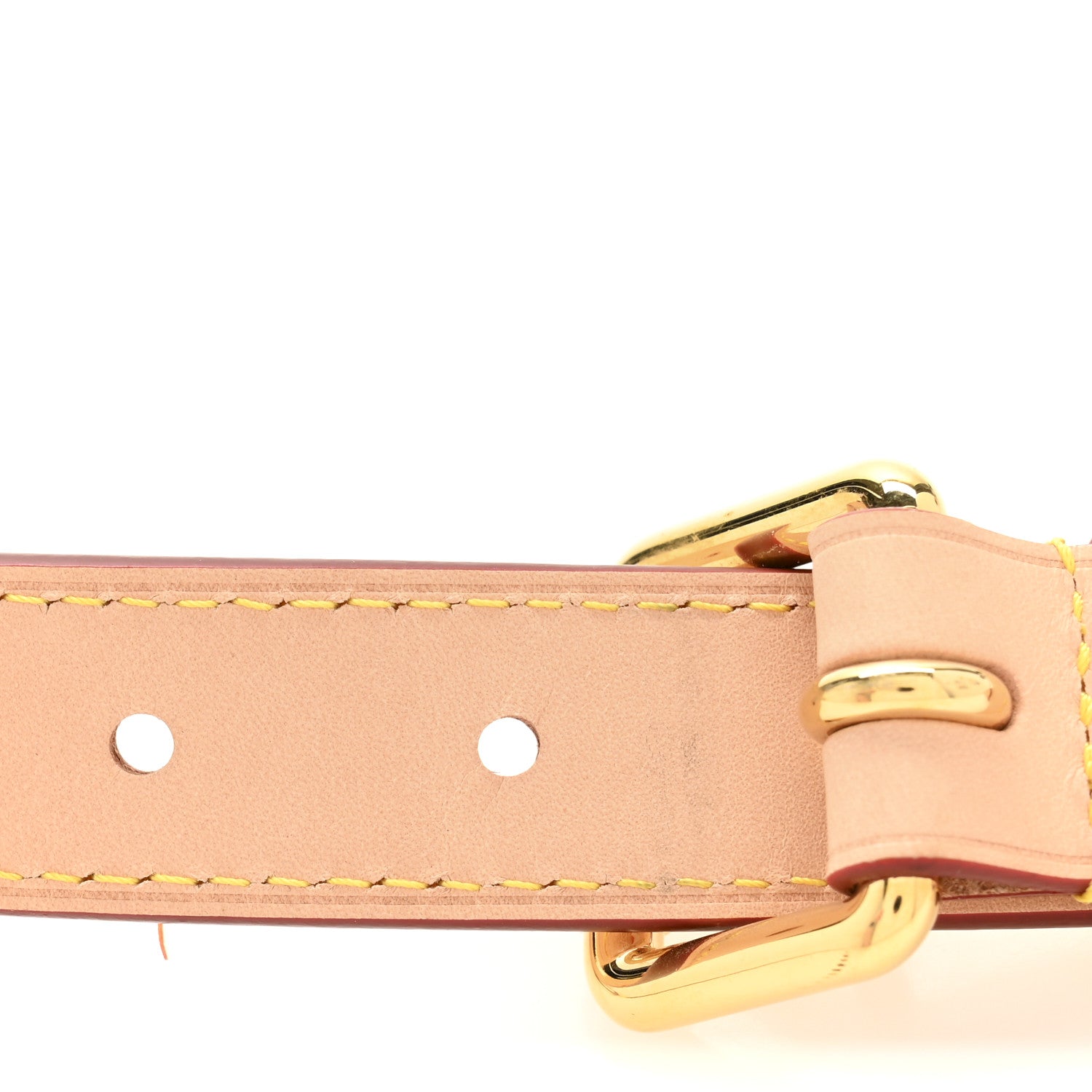 Louis Vuitton Vachetta 25mm Adjustable Shoulder Strap VVN 6 of 8